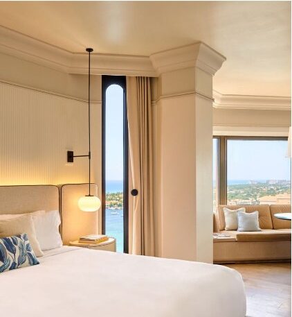 A hotel suite, an example of a branded scent environment