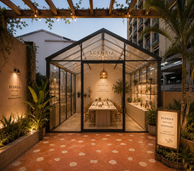 Concept impression of the SCENSIA Glasshouse